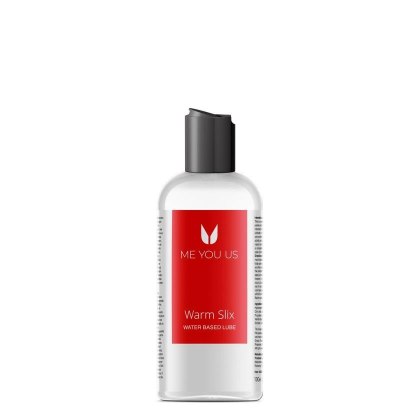 Me You Us - Żel rozgrzewający - Aqua Slix Warming Water-Based Lubricant Transparent 100ml