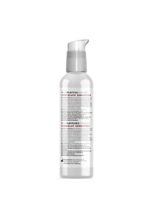 Swiss Navy 4 In 1 Lubricant with Chocolate Sensation Flavor 118 ml Swiss Navy 4 In 1 Lubricant with Chocolate Sensation Flavor 118 ml
