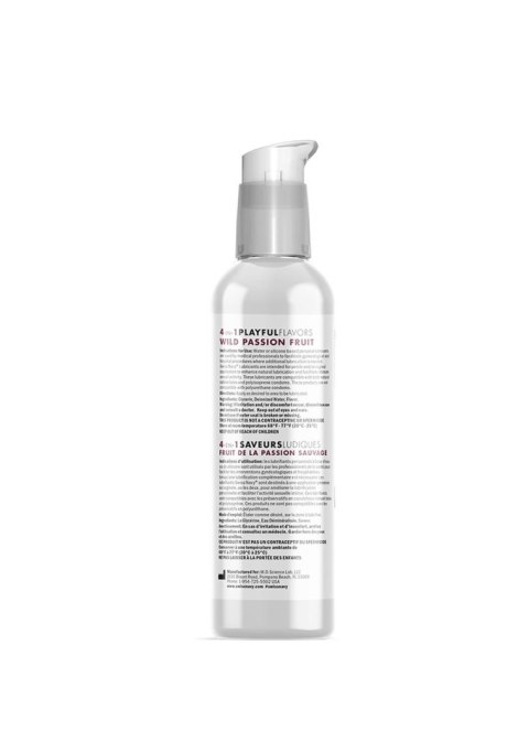 Swiss Navy 4 In 1 Lubricant with Wild Passion Fruit Flavor 118 ml
