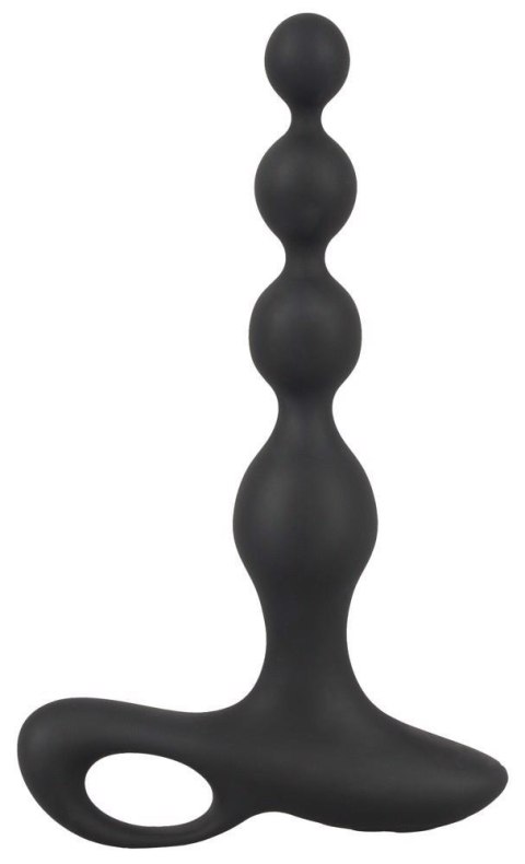 Wibrujący korek analny - Black Velvet Vibrating Anal Beads Wibrujący korek analny - Black Velvet Vibrating Anal Beads