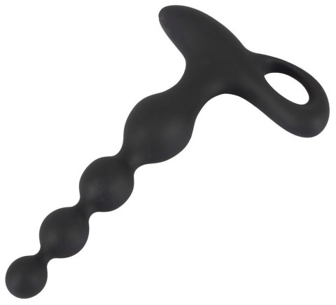 Wibrujący korek analny - Black Velvet Vibrating Anal Beads Wibrujący korek analny - Black Velvet Vibrating Anal Beads
