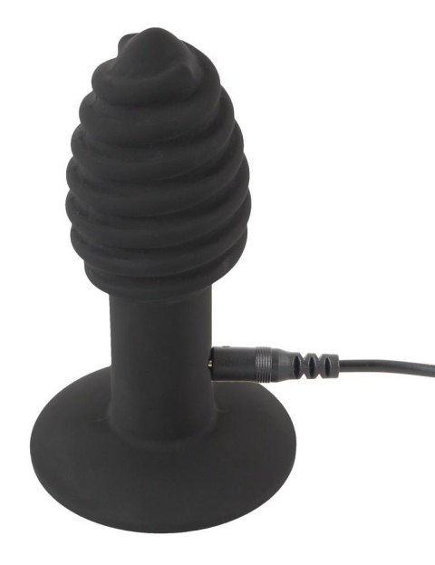 Korek analny wibrujący - Black Velvets Twist butt plug Korek analny wibrujący - Black Velvets Twist butt plug