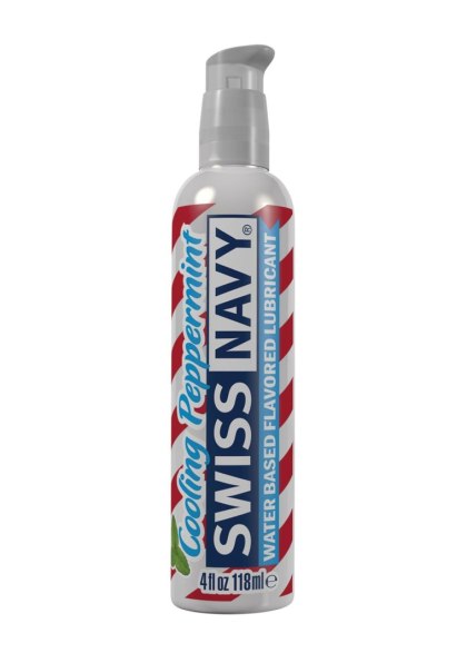Swiss Navy Lubricant with Cooling Peppermint Flavor 118 ml
