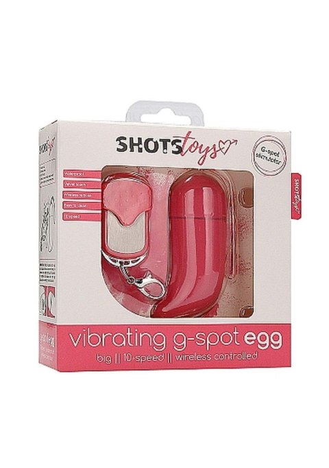 Wireless Vibrating G-Spot Egg - Big - Pink Wireless Vibrating G-Spot Egg - Big - Pink