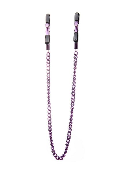 Klipsy na sutki - Adjustable Nipple Clamps - Purple