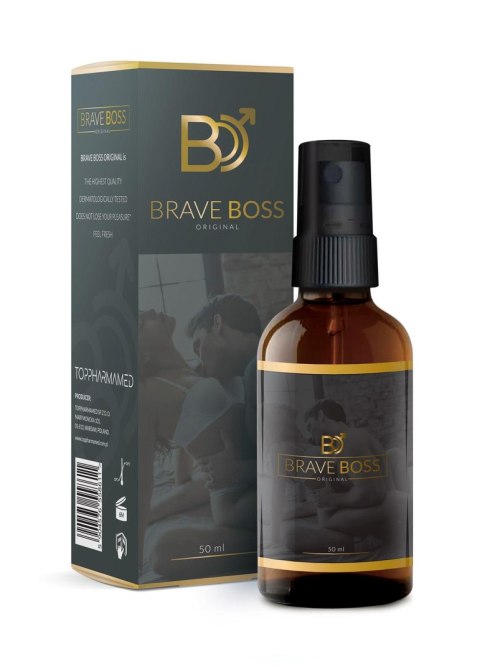 BRAVE BOSS - Spray opóźniający - Original spray 50 ml - WYPRZEDAŻ BRAVE BOSS - Spray opóźniający - Original spray 50 ml - WYPRZEDAŻ