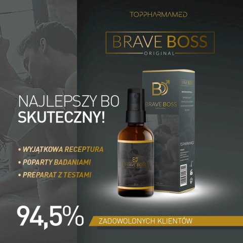BRAVE BOSS - Spray opóźniający - Original spray 50 ml - WYPRZEDAŻ BRAVE BOSS - Spray opóźniający - Original spray 50 ml - WYPRZEDAŻ