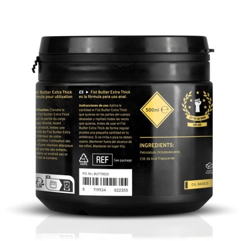 Masło do fistingu - BUTTR - Fisting Gel Extra Thick - 500 ml