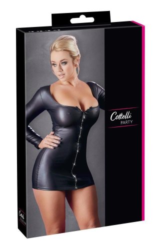 Cottelli - Sukienka - Dress with a Sparkly Zip XL