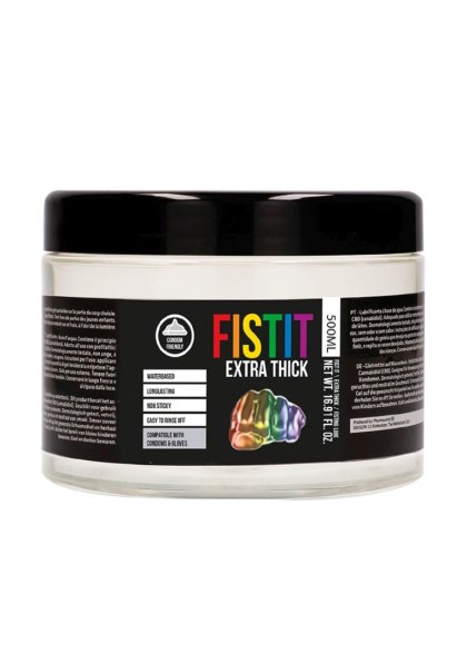 Fist It - Żel na bazie wody - Extra Thick - Rainbow - 500 ml