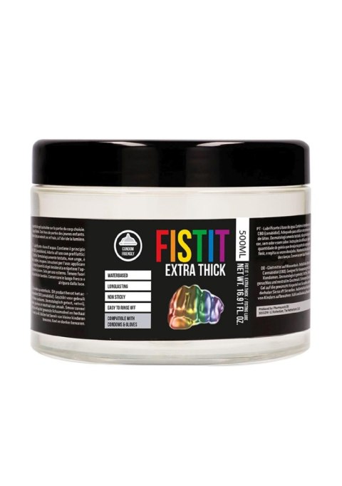 Fist It - Żel na bazie wody - Extra Thick - Rainbow - 500 ml