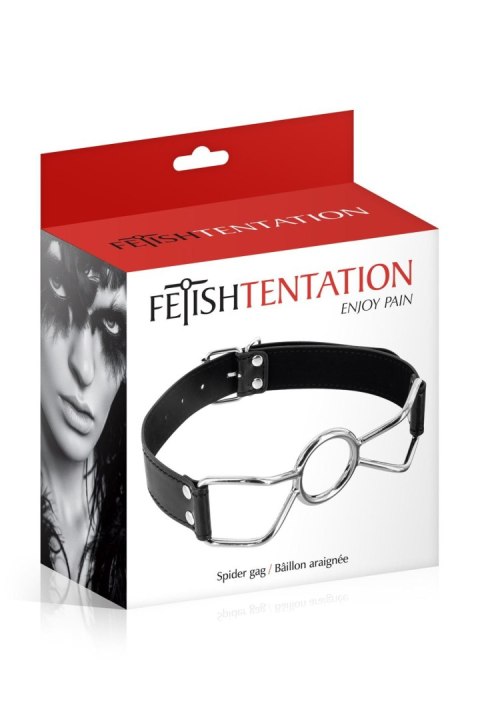 Knebel - SPIDER OPEN MOUTH GAG BLACK