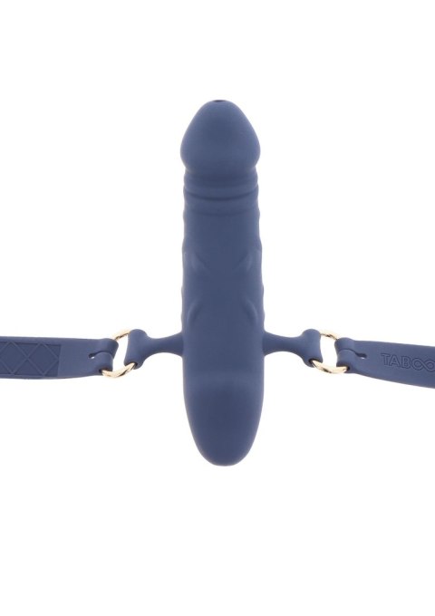 Taboom - Silicone Breathable Penis Gag Blue Taboom - Silicone Breathable Penis Gag Blue