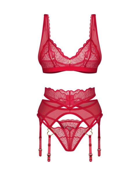 Obsessive - Cupide Desir komplet 3-częściowy L/XL