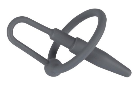 Dilator do penisa z pierścieniem - Penis Plug with Glans Ring