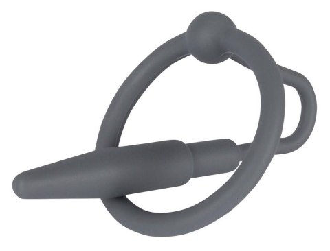Dilator do penisa z pierścieniem - Penis Plug with Glans Ring