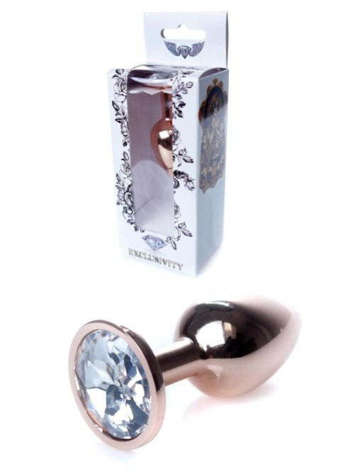 Plug-Jewellery Red Gold PLUG- Clear Plug-Jewellery Red Gold PLUG- Clear