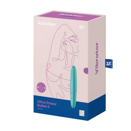 Stymulator - Ultra Power Bullet 6 (Turquoise)