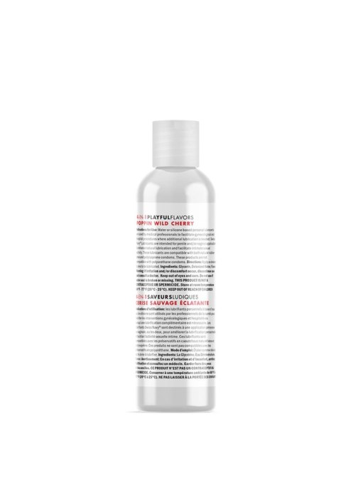 Swiss Navy 4 In 1 Lubricant with Poppin Wild Cherry Flavor 30 ml Swiss Navy 4 In 1 Lubricant with Poppin Wild Cherry Flavor 30 ml