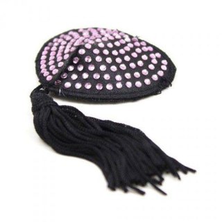 Nasutniki - Heart shine nipples tassels (rosa)