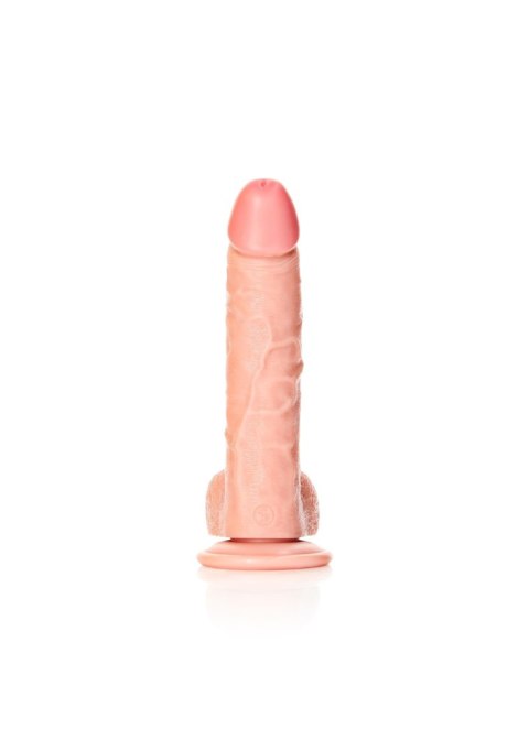 Curved Realistic Dildo Balls Suction Cup - 8""""/ 20,5 cm Curved Realistic Dildo Balls Suction Cup - 8""""/ 20,5 cm