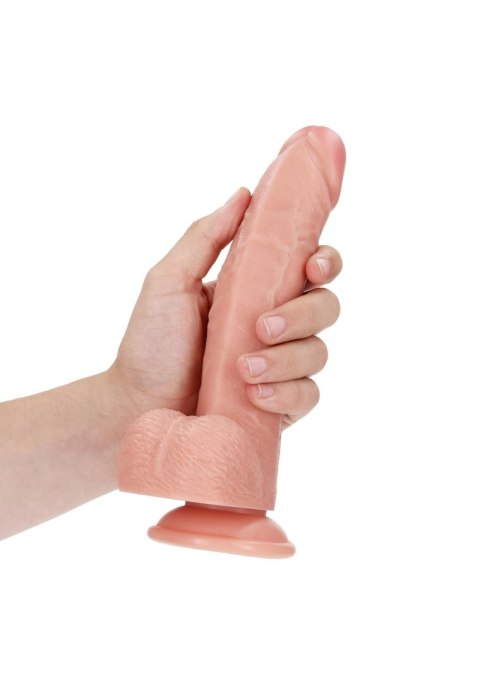 Curved Realistic Dildo Balls Suction Cup - 8""""/ 20,5 cm Curved Realistic Dildo Balls Suction Cup - 8""""/ 20,5 cm