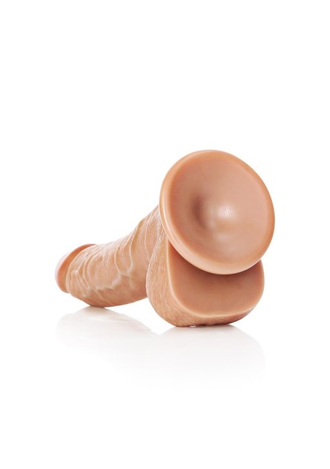 Curved Realistic Dildo Balls Suction Cup - 8""""/ 20,5 cm Curved Realistic Dildo Balls Suction Cup - 8""""/ 20,5 cm