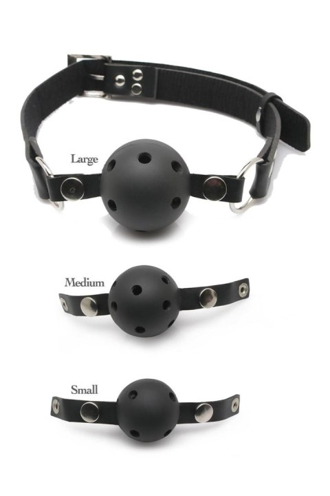 Zestaw knebli - FETISH FANTASY SERIES BALL GAG TRAINING SYSTEM BLACK