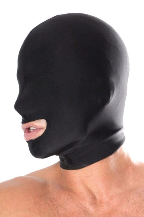 Maska - FETISH FANTASY SERIES SPANDEX OPEN MOUTH HOOD BLACK Maska - FETISH FANTASY SERIES SPANDEX OPEN MOUTH HOOD BLACK
