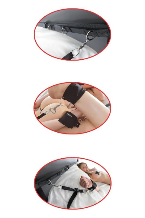 FETISH FANTASY SERIES ULTIMATE BED RESTRAINT SYSTEM FETISH FANTASY SERIES ULTIMATE BED RESTRAINT SYSTEM