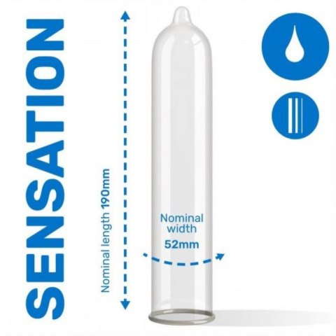 Prezerwatywy - Feel Sensitive condoms 3 szt Prezerwatywy - Feel Sensitive condoms 3 szt