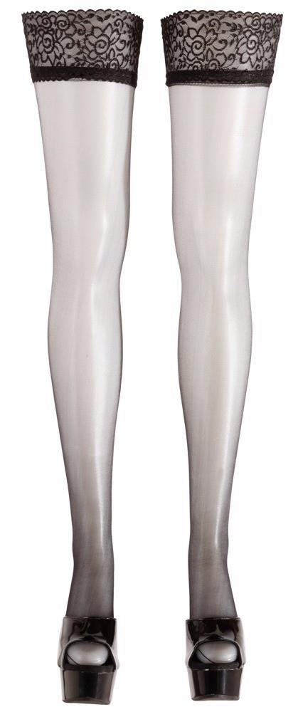 Cottelli - Pończochy - Hold-up Stockings black 4