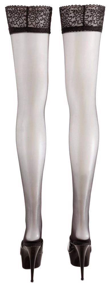 Cottelli - Pończochy - Hold-up Stockings black 4