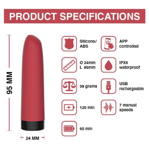 Magic Motion - Awaken App Controlled Mini Vibrator Magic Motion - Awaken App Controlled Mini Vibrator