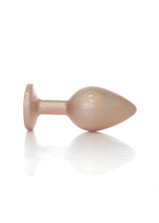 Plug - Jewellery Pearl Gold PLUG - Clear M