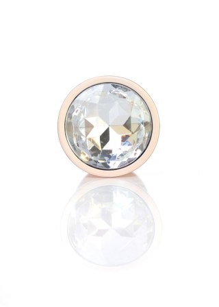 Plug - Jewellery Pearl Gold PLUG - Clear S