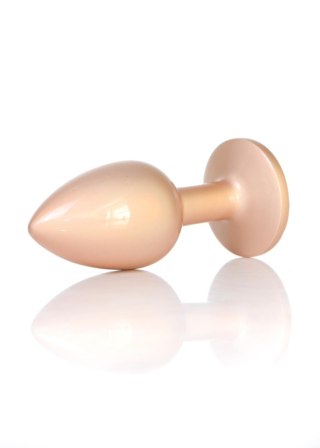 Plug - Jewellery Pearl Gold PLUG - Clear S