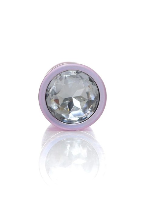 Plug - Jewellery Pearl Pink PLUG - Clear M
