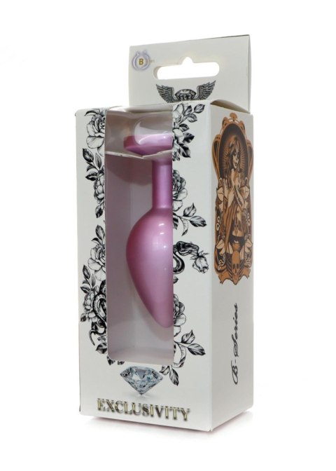 Plug - Jewellery Pearl Pink PLUG - Clear M