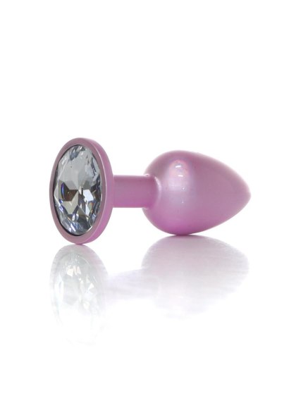 Plug - Jewellery Pearl Pink PLUG - Clear S