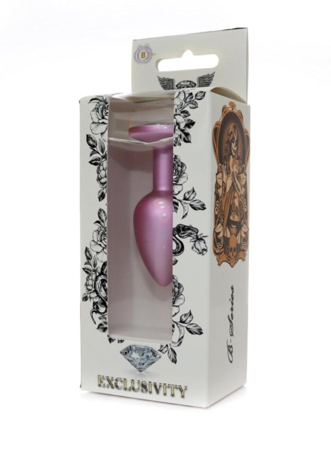 Plug - Jewellery Pearl Pink PLUG - Clear S