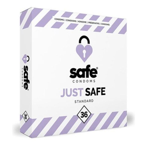 Prezerwatywy - SAFE - Condoms Just Safe Standard 36 szt Prezerwatywy - SAFE - Condoms Just Safe Standard 36 szt