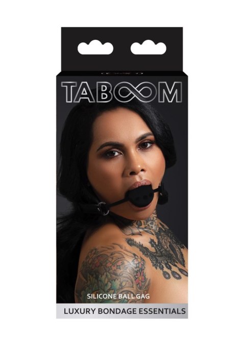 Knebel - Silicone Ball Gag Black