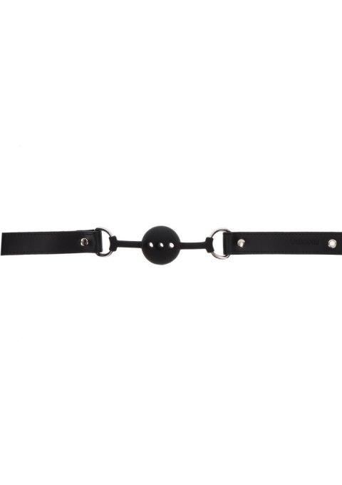 Knebel - Silicone Ball Gag Black