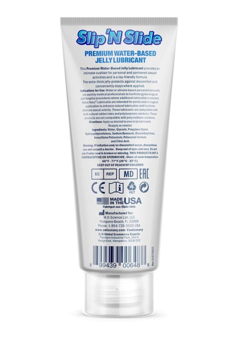 Swiss Navy Slide Premium - Jelly Lubricant - 59 ml