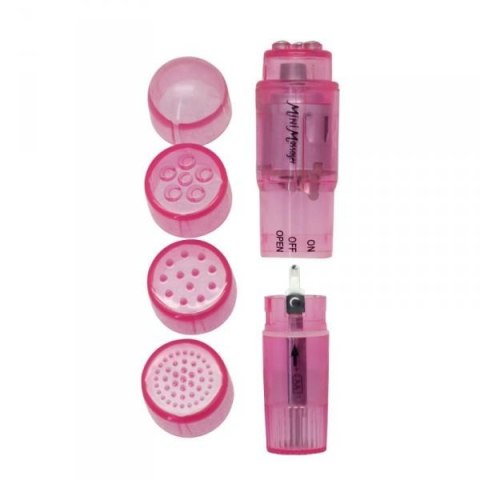 Stymulator-Mini vibratore con punte intercambiabili Timeless 4 Surprises Stymulator-Mini vibratore con punte intercambiabili Timeless 4 Surprises
