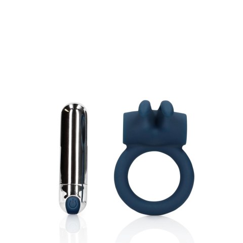 Vibrating Rabbit Cock Ring - Baltic Blue Vibrating Rabbit Cock Ring - Baltic Blue