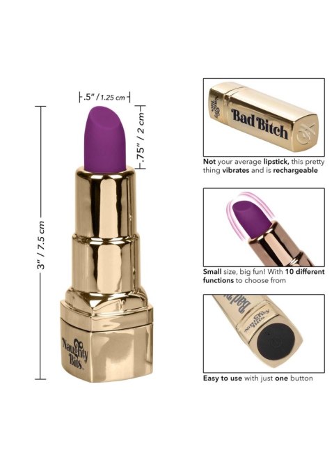 Bad Bitch Lipstick Vibrator Gold Bad Bitch Lipstick Vibrator Gold