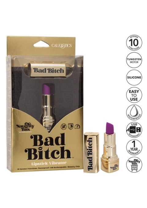 Bad Bitch Lipstick Vibrator Gold Bad Bitch Lipstick Vibrator Gold