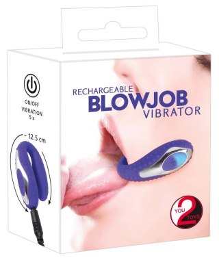 Wibrator doustny - Blow Job Vibe Purple